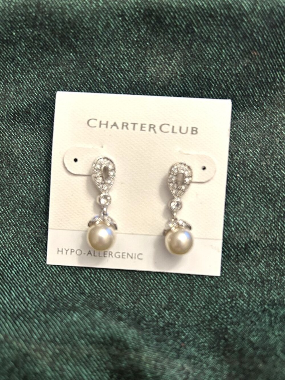 Charter Club - Earrings - Brand New with Tags